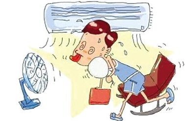 为什么夏天吹空调会出现胸闷气短的情况